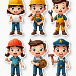 Profession - Sticker Sheet v17